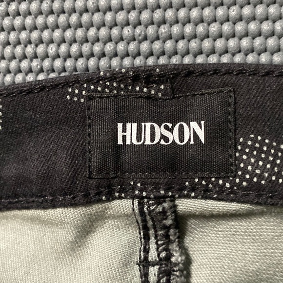 NWT Hudson Jeans Size 24 Skinny Leg Cut Mid Rise Waist Black Camo Print Denim - Picture 5 of 7